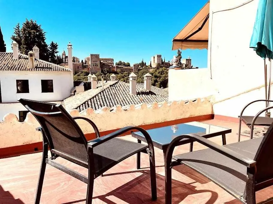 Vistas A La Alhambra Estancia Magica Villa Granada